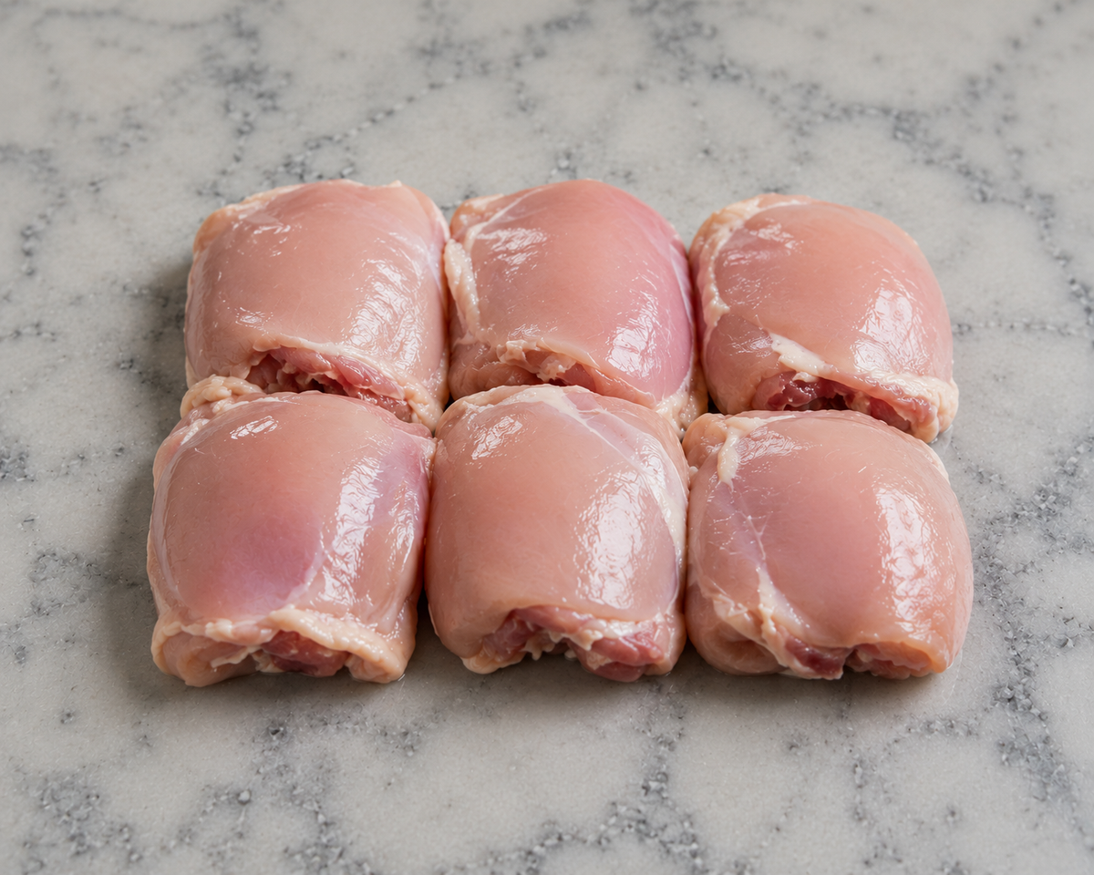 Pasture Raised Chicken Thigh Fillets - 500g