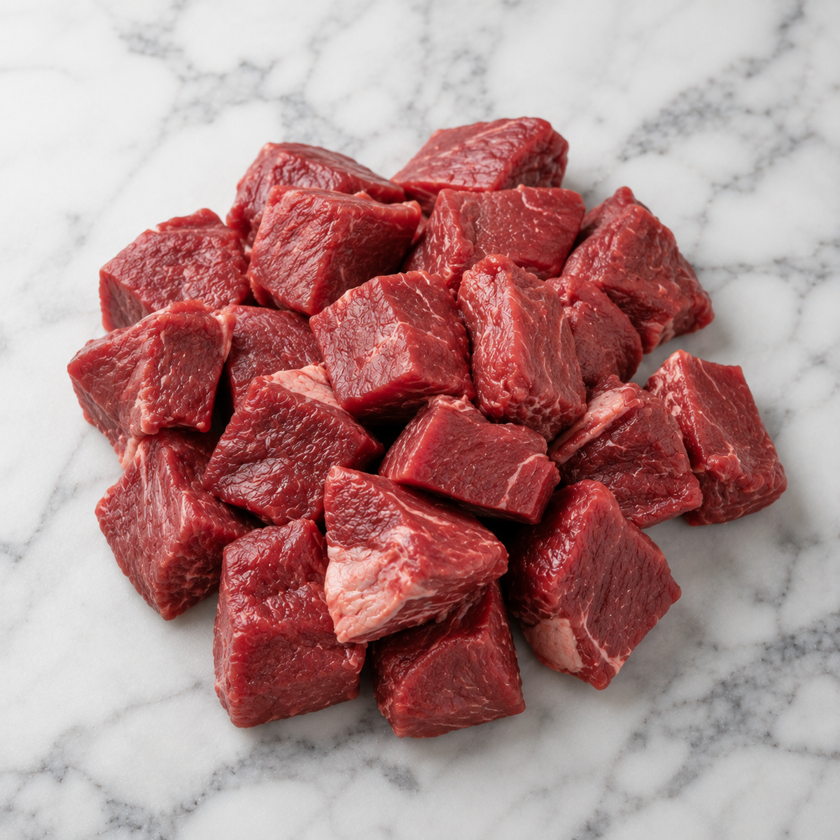 Organic Diced beef - 500g